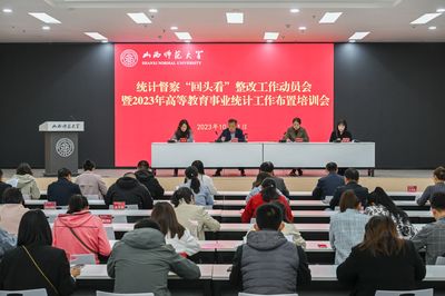 我校召开统计督察“回头看”整改工作动员会暨2023年高等教育事业统计工作布置培训会